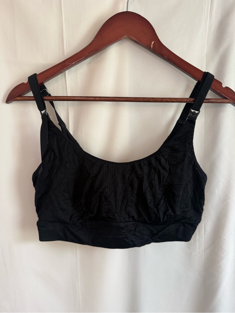 Bodily Black Nursing Bralette - Comfortable Support